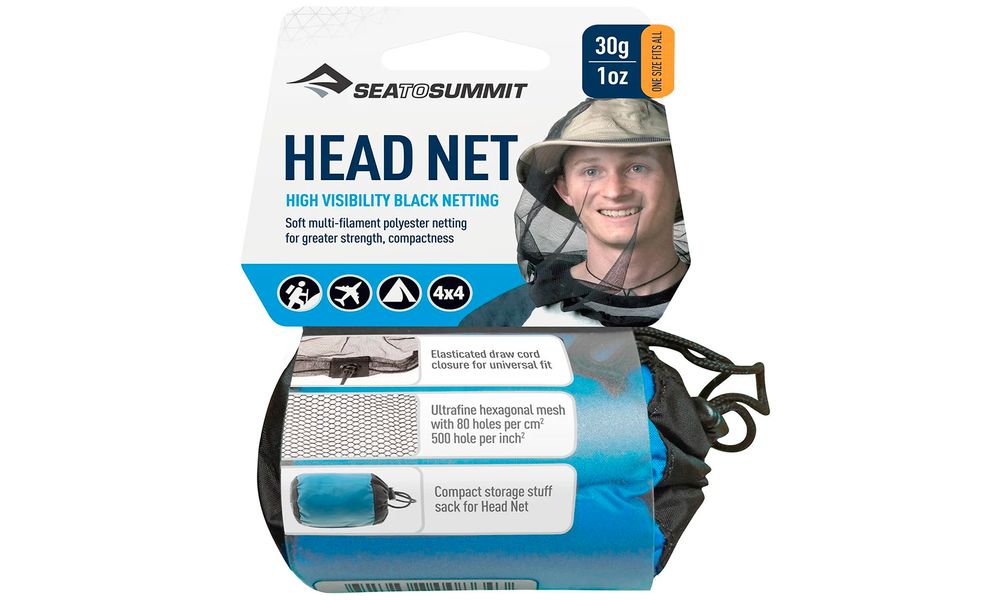 Москітна сітка на голову Sea to Summit Mosquito Headnet, зображення 2