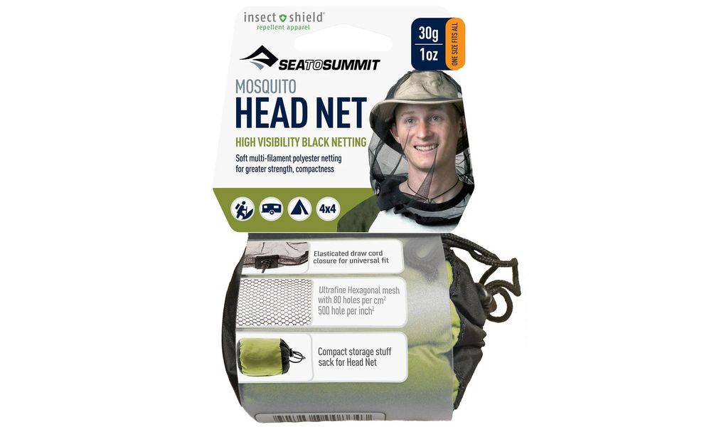 Москітна сітка на голову Sea to Summit Mosquito Headnet Permethrin, зображення 2