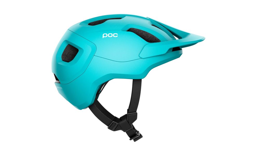 Велошолом POC Axion SPIN (Kalkopyrit Blue Matt), Колір: Kalkopyrit Blue Matt, Розмір: M-L/55-58, зображення 4