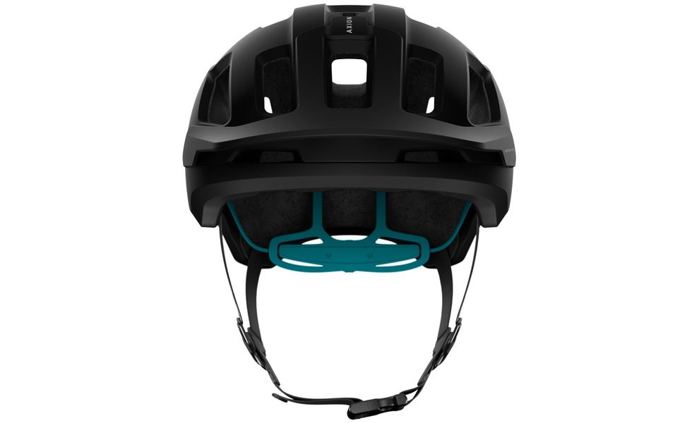 Велошолом POC Axion SPIN (Uranium Black/Kalkopyrit Blue Matt), Колір: Uranium Black/Kalkopyrit Blue Matt, Розмір: M-L/55-58, зображення 3