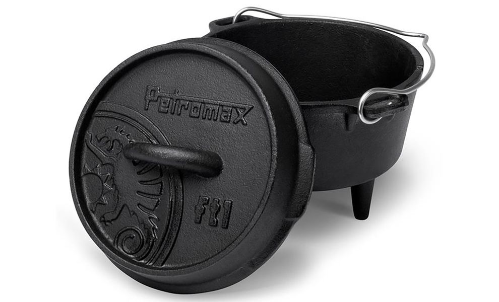 Чавунний казан-жаровня на ніжках Petromax Dutch Oven на 0,9 л, Тип конструкції: з ніжками, Об'єм: 0,9, зображення 2