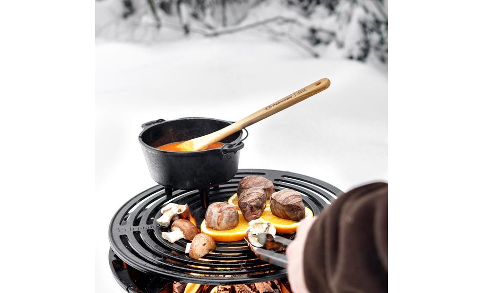 Чавунний казан-жаровня на ніжках Petromax Dutch Oven на 0,9 л, Тип конструкції: з ніжками, Об'єм: 0,9, зображення 5