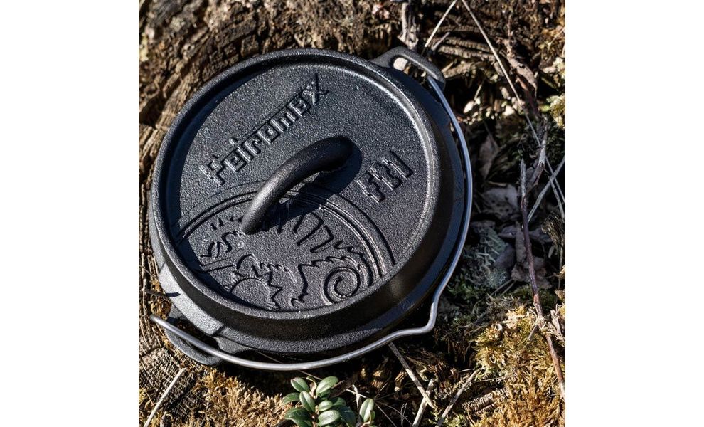 Чавунний казан-жаровня на ніжках Petromax Dutch Oven на 0,9 л, Тип конструкції: з ніжками, Об'єм: 0,9, зображення 6