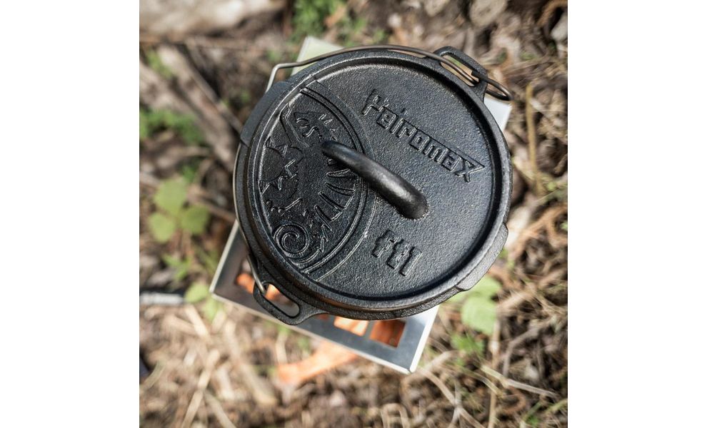 Чавунний казан-жаровня Petromax Dutch Oven на 0,9 л, Тип конструкції: без ніжок, Об'єм: 0,9, зображення 4