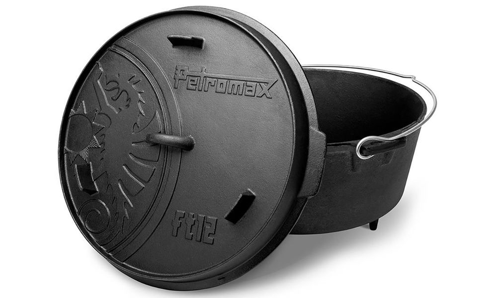 Чавунний казан-жаровня на ніжках Petromax Dutch Oven на 10,8 л, Тип конструкції: з ніжками, Об'єм: 10,8, зображення 2
