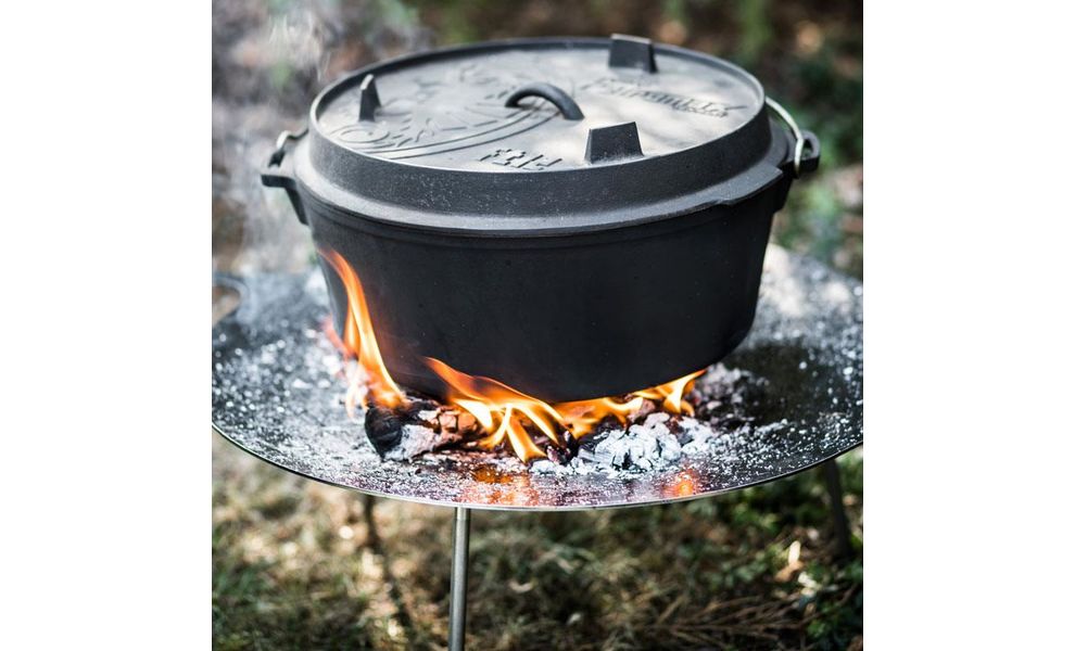 Чавунний казан-жаровня на ніжках Petromax Dutch Oven на 10,8 л, Тип конструкції: з ніжками, Об'єм: 10,8, зображення 6