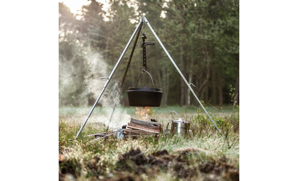 Чавунний казан-жаровня Petromax Dutch Oven на 10,8 л, Тип конструкції: без ніжок, Об'єм: 10,8, зображення 6