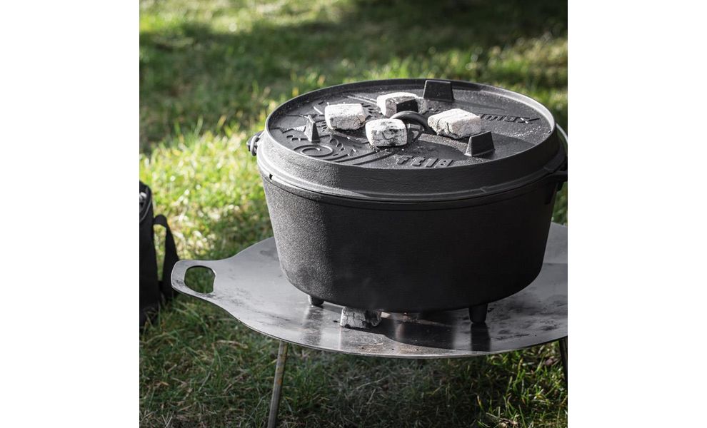 Чавунний казан-жаровня на ніжках Petromax Dutch Oven на 16,1 л, Тип конструкції: з ніжками, Об'єм: 16,1, зображення 5