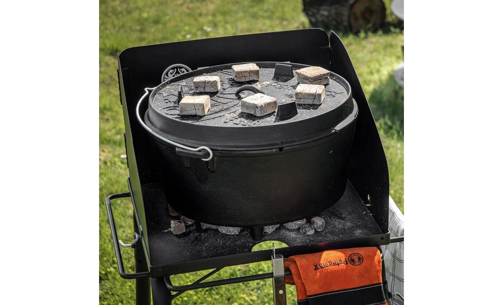 Чавунний казан-жаровня на ніжках Petromax Dutch Oven на 16,1 л, Тип конструкції: з ніжками, Об'єм: 16,1, зображення 7