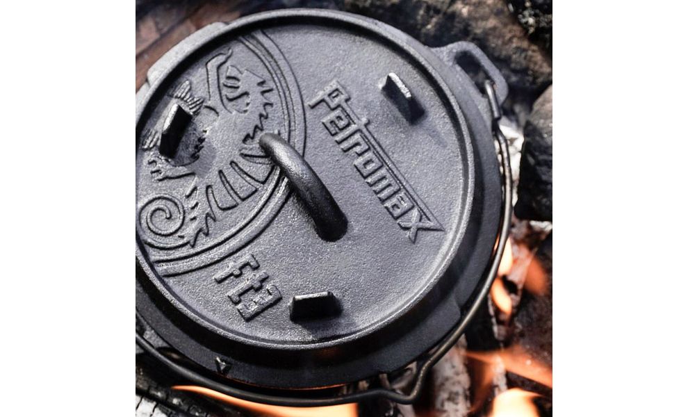 Чавунний казан-жаровня Petromax Dutch Oven на 1,6 л, Тип конструкції: без ніжок, Об'єм: 1,6, зображення 4