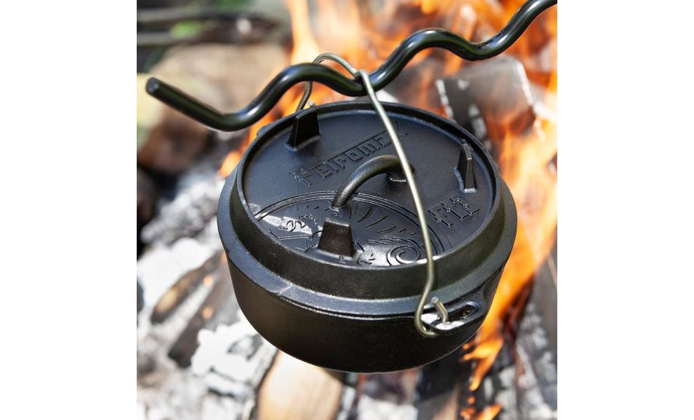 Чавунний казан-жаровня Petromax Dutch Oven на 1,6 л, Тип конструкції: без ніжок, Об'єм: 1,6, зображення 6