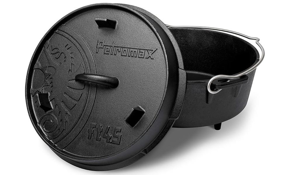 Чавунний казан-жаровня на ніжках Petromax Dutch Oven на 3,5 л, Тип конструкції: з ніжками, Об'єм: 3,5, зображення 2