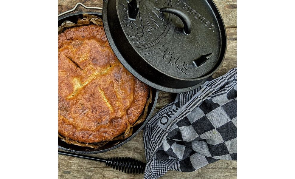 Чавунний казан-жаровня Petromax Dutch Oven на 3,5 л, Тип конструкції: без ніжок, Об'єм: 3,5, зображення 5