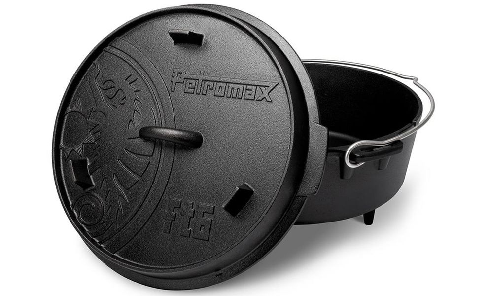 Чавунний казан-жаровня на ніжках Petromax Dutch Oven на 5,5 л, Тип конструкції: з ніжками, Об'єм: 5,5, зображення 2