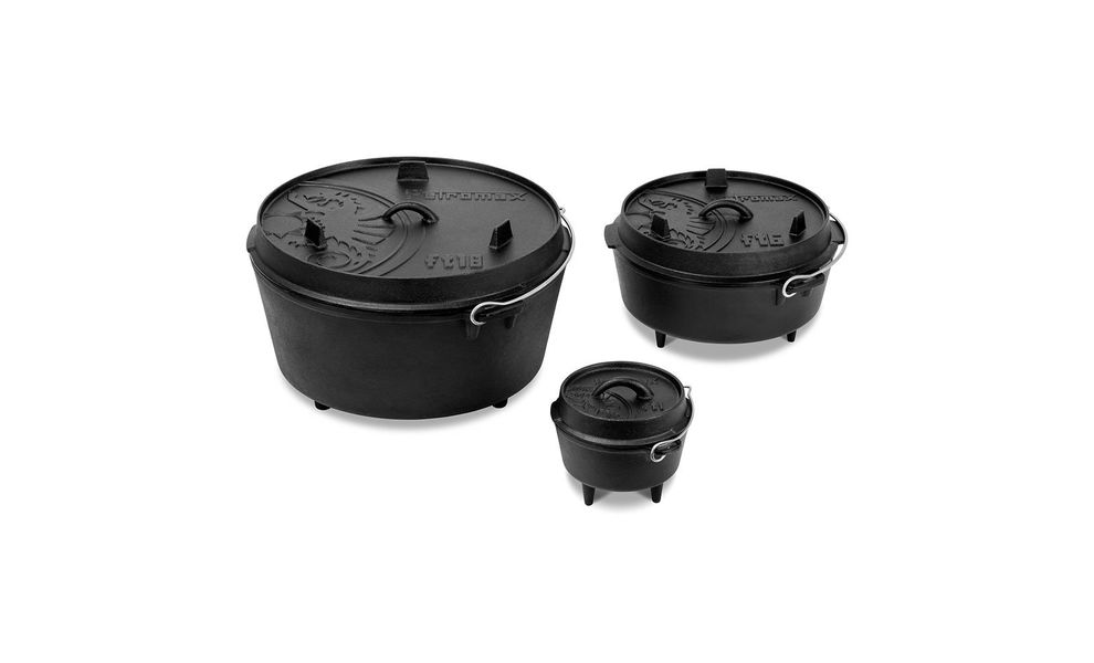 Чавунний казан-жаровня на ніжках Petromax Dutch Oven на 5,5 л, Тип конструкції: з ніжками, Об'єм: 5,5, зображення 3