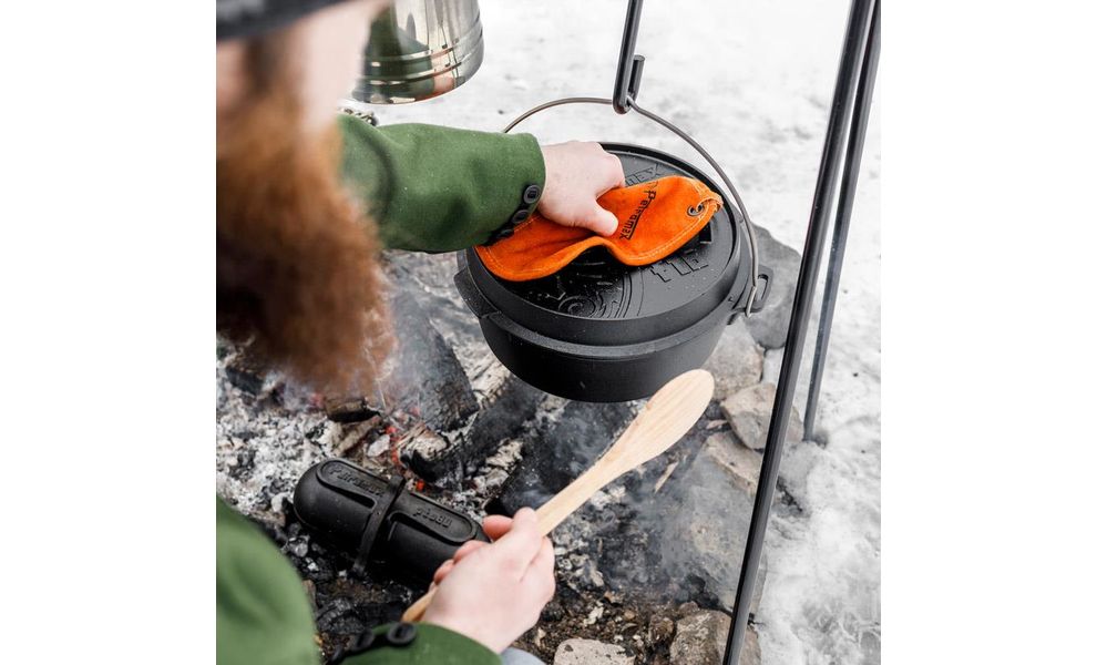 Чавунний казан-жаровня на ніжках Petromax Dutch Oven на 5,5 л, Тип конструкції: з ніжками, Об'єм: 5,5, зображення 5