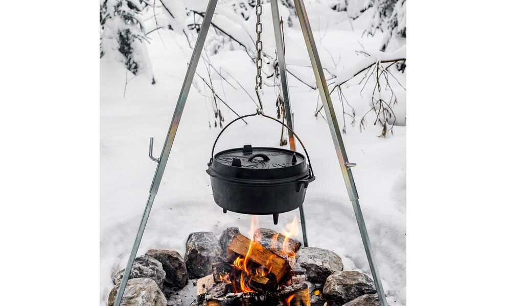 Чавунний казан-жаровня на ніжках Petromax Dutch Oven на 5,5 л, Тип конструкції: з ніжками, Об'єм: 5,5, зображення 7