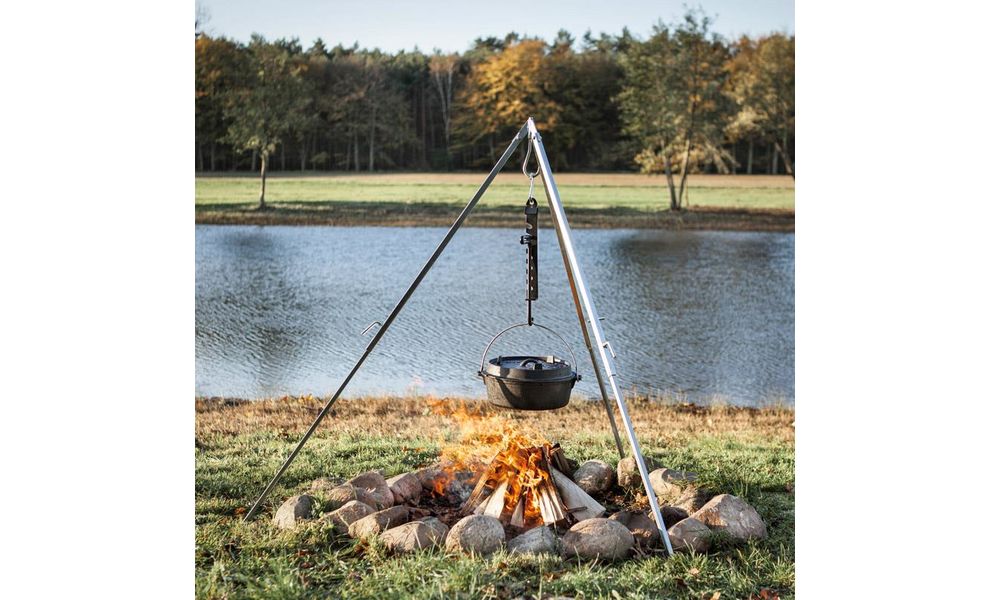 Чавунний казан-жаровня Petromax Dutch Oven на 5,5 л, Тип конструкції: без ніжок, Об'єм: 5,5, зображення 5