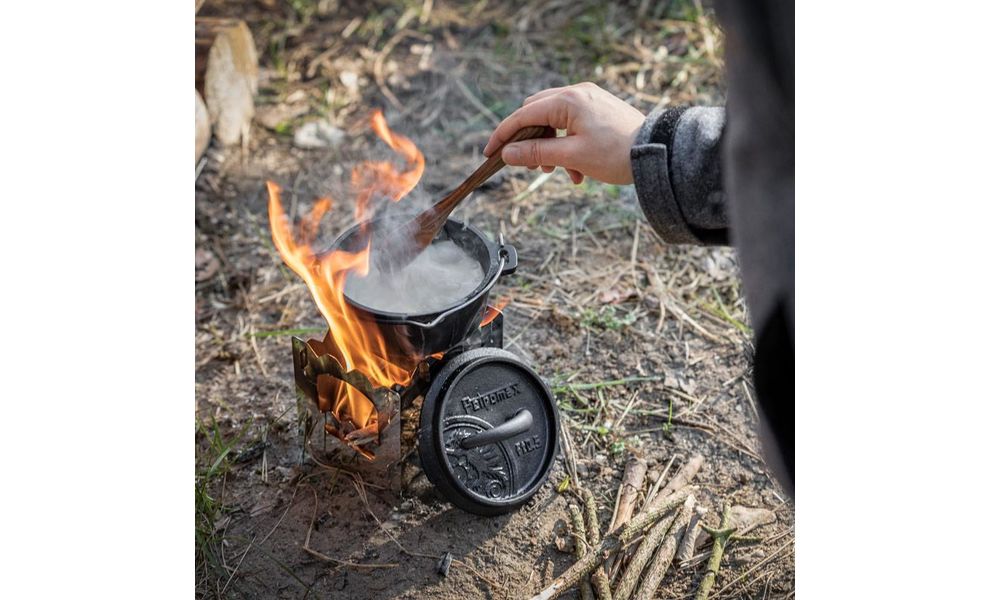 Чавунний казан-жаровня на ніжках Petromax Dutch Oven на 0,6 л, Тип конструкції: з ніжками, Об'єм: 0,6, зображення 5