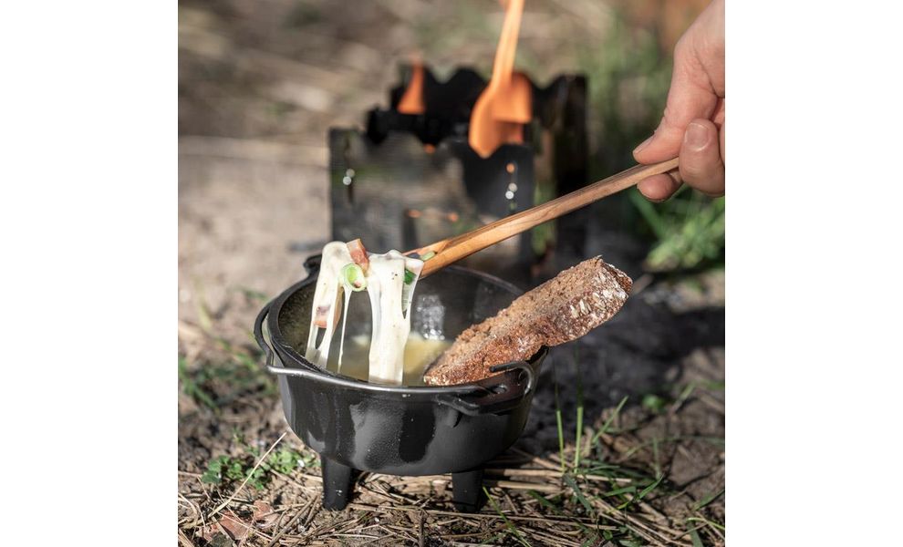 Чавунний казан-жаровня на ніжках Petromax Dutch Oven на 0,6 л, Тип конструкції: з ніжками, Об'єм: 0,6, зображення 6