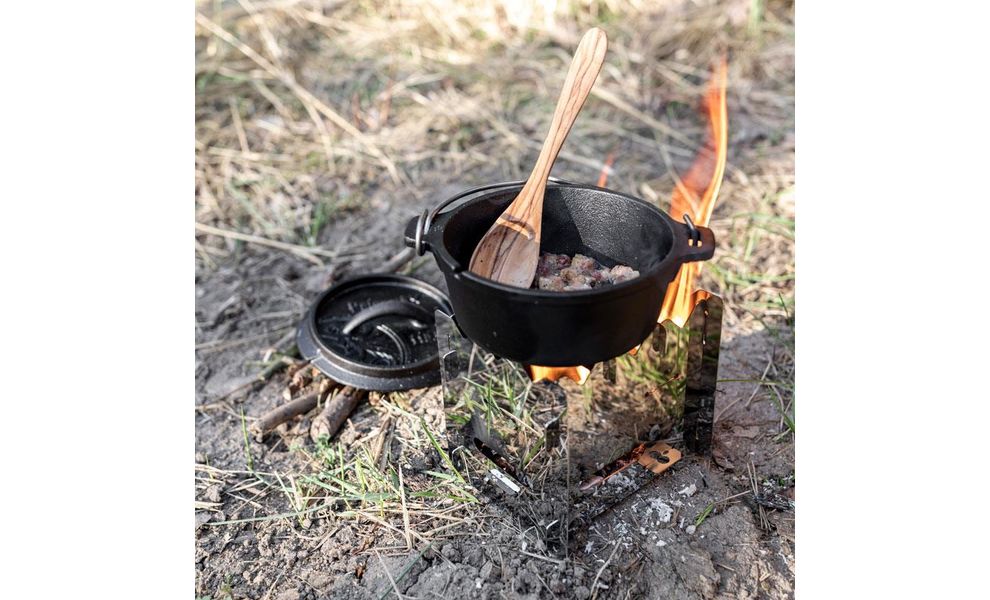 Чавунний казан-жаровня Petromax Dutch Oven на 0,6 л, Тип конструкції: без ніжок, Об'єм: 0,6, зображення 4