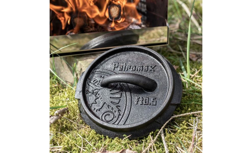 Чавунний казан-жаровня Petromax Dutch Oven на 0,6 л, Тип конструкції: без ніжок, Об'єм: 0,6, зображення 6