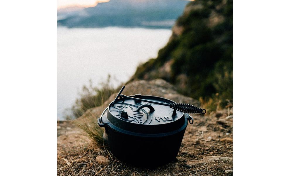 Чавунний казан-жаровня Petromax Dutch Oven на 7,5 л, Тип конструкції: без ніжок, Об'єм: 7,5, зображення 5