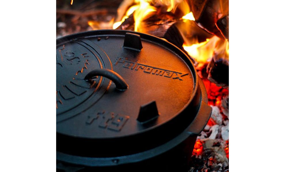 Чавунний казан-жаровня Petromax Dutch Oven на 7,5 л, Тип конструкції: без ніжок, Об'єм: 7,5, зображення 6