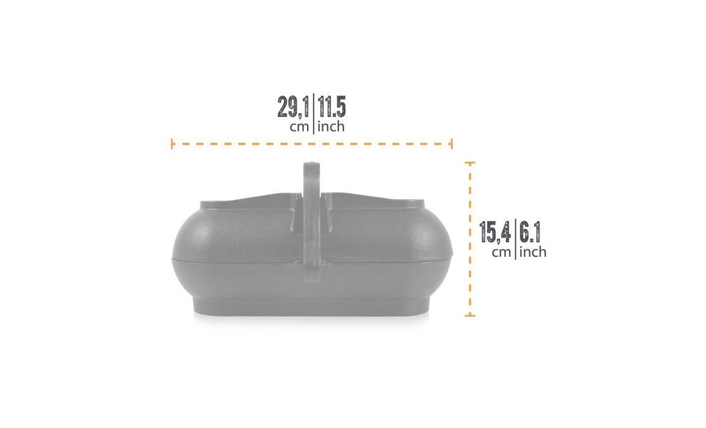 Чавунна жаровня Petromax Cast-Iron Potato Cooker на 1,8 л, Об'єм: 1,8, зображення 8