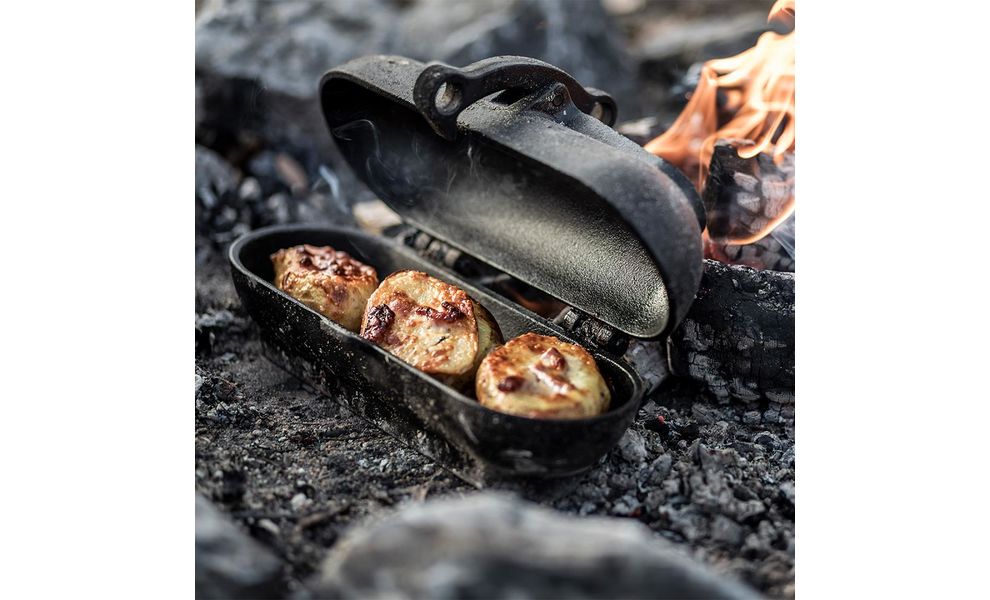 Чавунна жаровня Petromax Cast-Iron Potato Cooker на 1,8 л, Об'єм: 1,8, зображення 9
