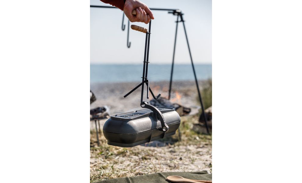 Чавунна жаровня Petromax Cast-Iron Potato Cooker на 1,8 л, Об'єм: 1,8, зображення 12