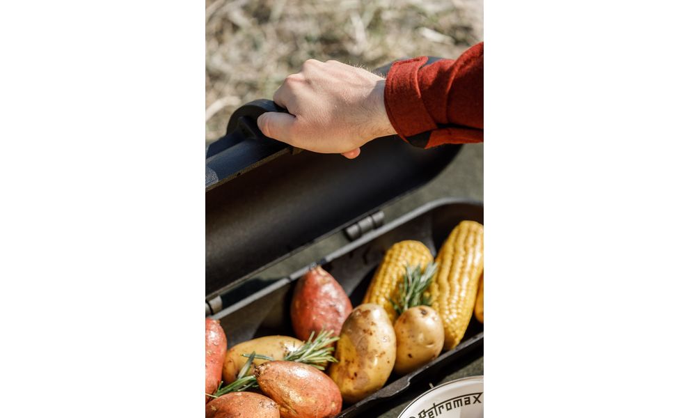 Чавунна жаровня Petromax Cast-Iron Potato Cooker на 1,8 л, Об'єм: 1,8, зображення 17