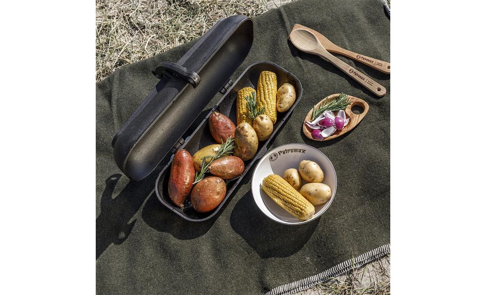 Чавунна жаровня Petromax Cast-Iron Potato Cooker на 4,8 л, Об'єм: 4,8, зображення 7