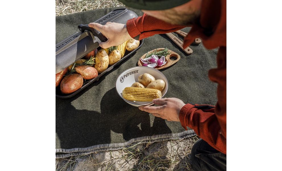 Чавунна жаровня Petromax Cast-Iron Potato Cooker на 4,8 л, Об'єм: 4,8, зображення 8