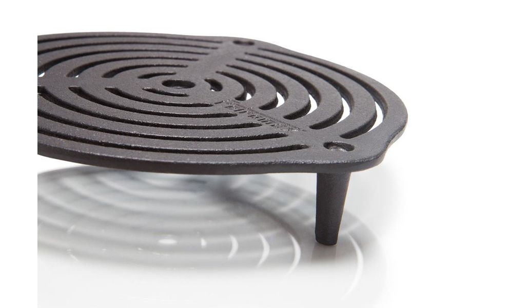 Чавунна підставка з ніжками 4-в-1 Petromax Cast-Iron Stack Grate для казанів-жаровень Dutch Oven, 23 см, Різновид: Ø23 см, з ніжками, зображення 3