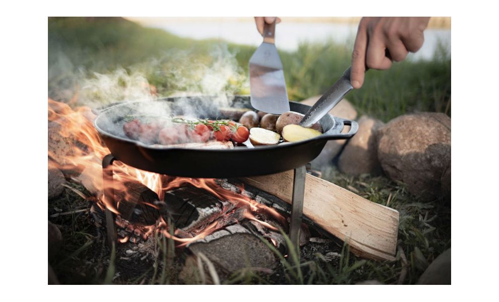 Універсальна підставка під жаростійкий посуд для багаття Petromax Cooking Stand, зображення 5