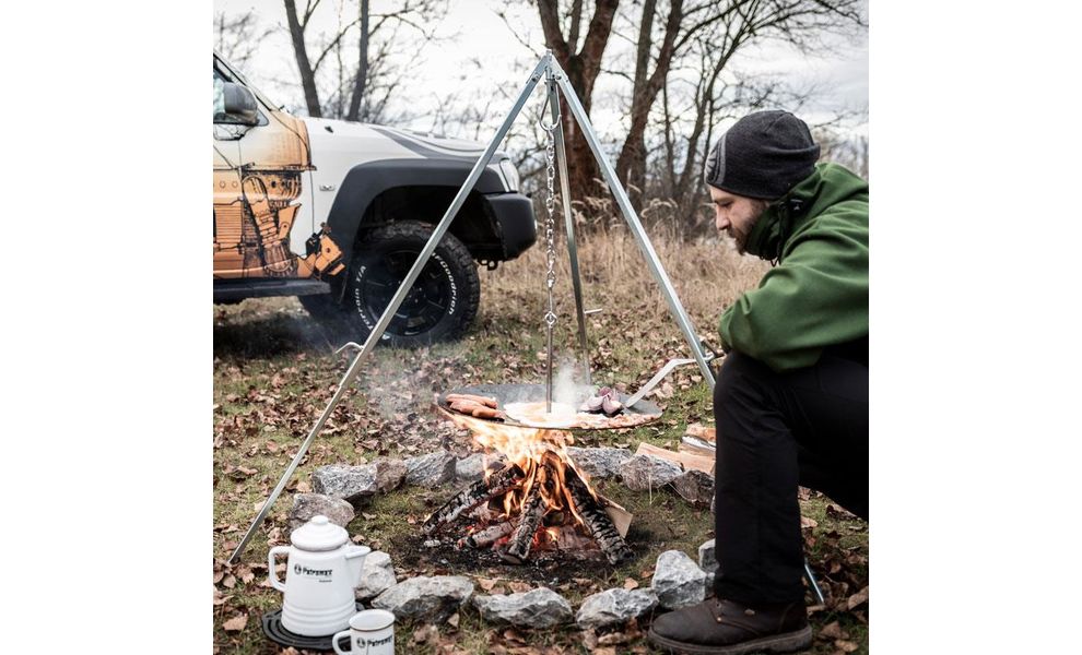 Кемпінгова тринога для багаття Petromax Cooking Tripod, зображення 8