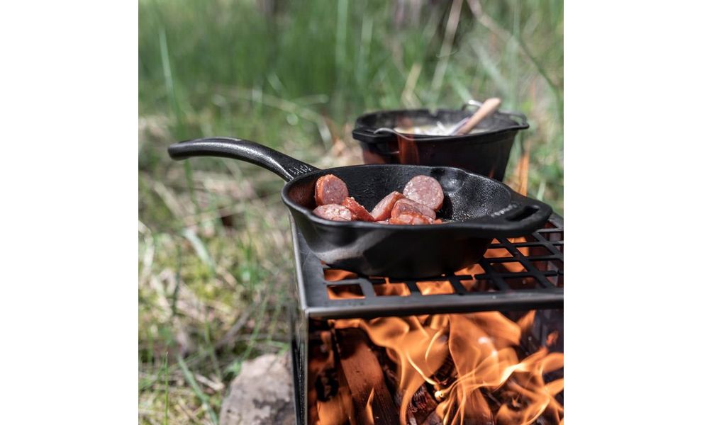 Чавунна сковорода Petromax Fire Skillet, Ø15 см (з довгою ручкою), Тип конструкції: з довгою ручкою, Діаметр верхній: 15, зображення 4