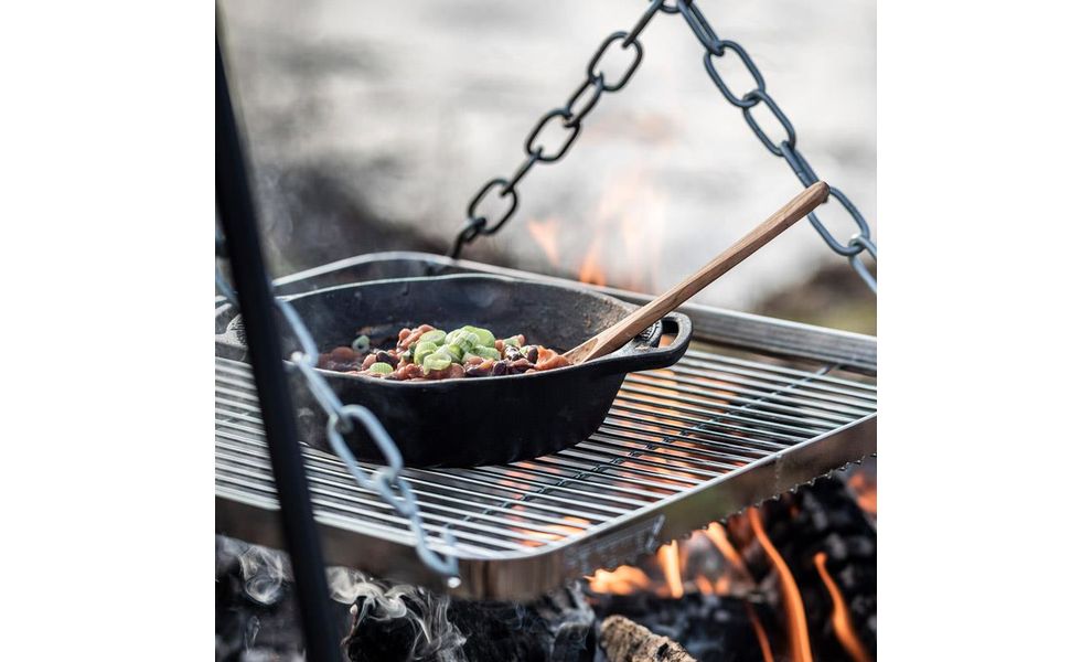 Чавунна сковорода Petromax Fire Skillet, Ø20 см (з ручками-петлями), Тип конструкції: з ручками-петлями, Діаметр верхній: 20, зображення 5