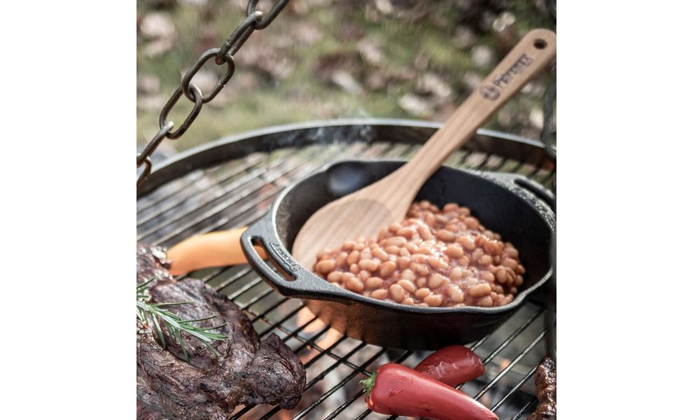 Чавунна сковорода Petromax Fire Skillet, Ø20 см (з ручками-петлями), Тип конструкції: з ручками-петлями, Діаметр верхній: 20, зображення 6