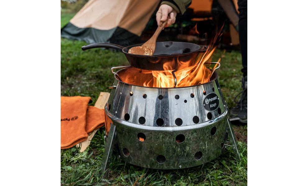 Чавунна сковорода Petromax Fire Skillet, Ø25 см (з довгою ручкою), Тип конструкції: з довгою ручкою, Діаметр верхній: 25, зображення 4