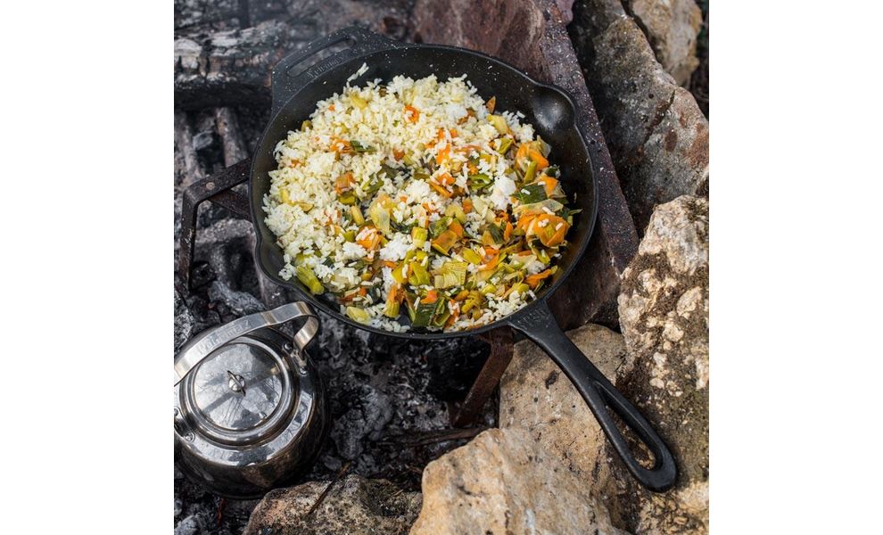 Чавунна сковорода Petromax Fire Skillet, Ø30 см (з довгою ручкою), Тип конструкції: з довгою ручкою, Діаметр верхній: 30, зображення 5