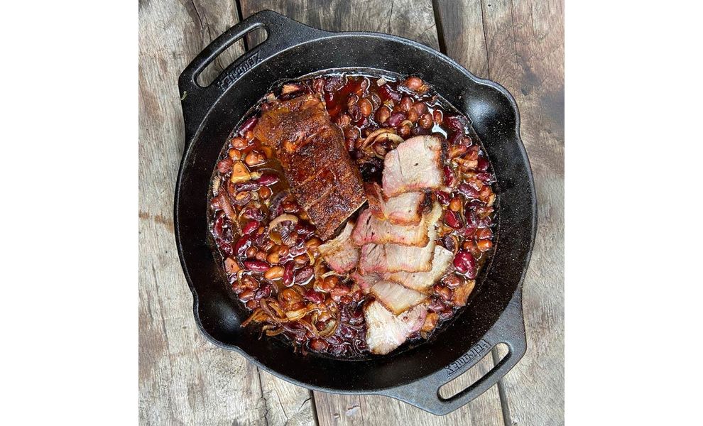 Чавунна сковорода Petromax Fire Skillet, Ø30 см (з ручками-петлями), Тип конструкції: з ручками-петлями, Діаметр верхній: 30, зображення 6