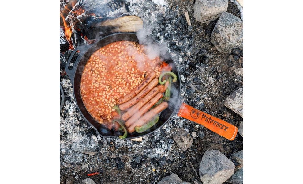 Чавунна сковорода Petromax Fire Skillet, Ø35 см (з довгою ручкою), Тип конструкції: з довгою ручкою, Діаметр верхній: 35, зображення 4