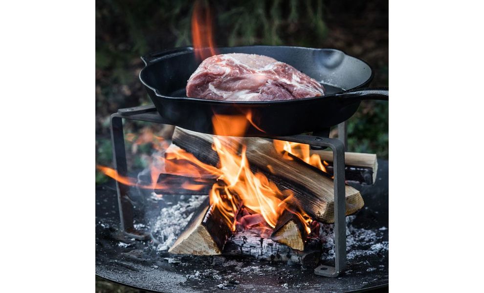 Чавунна сковорода Petromax Fire Skillet, Ø35 см (з довгою ручкою), Тип конструкції: з довгою ручкою, Діаметр верхній: 35, зображення 5