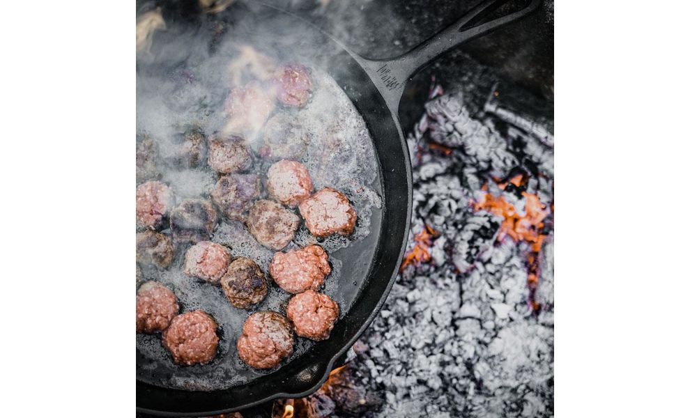 Чавунна сковорода Petromax Fire Skillet, Ø40 см (з довгою ручкою), Тип конструкції: з довгою ручкою, Діаметр верхній: 40, зображення 5