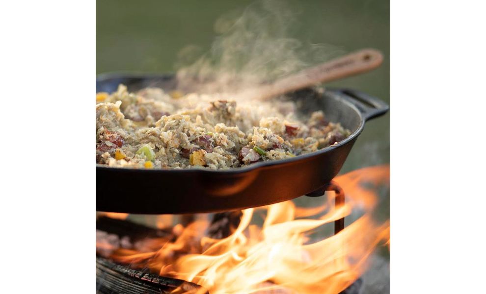 Чавунна сковорода Petromax Fire Skillet, Ø40 см (з ручками-петлями), Тип конструкції: з ручками-петлями, Діаметр верхній: 40, зображення 5