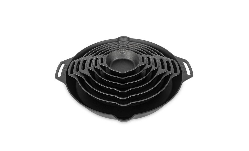 Чавунна сковорода Petromax Fire Skillet, Ø50 см (з ручками-петлями), Тип конструкції: з ручками-петлями, Діаметр верхній: 50, зображення 2