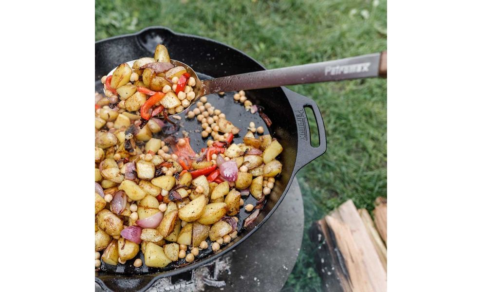 Чавунна сковорода Petromax Fire Skillet, Ø50 см (з ручками-петлями), Тип конструкції: з ручками-петлями, Діаметр верхній: 50, зображення 5