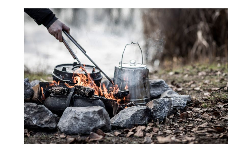 Кемпінгові щипці для барбекю Petromax BBQ and Coal Tongs - L, Тип розміру: L, зображення 8